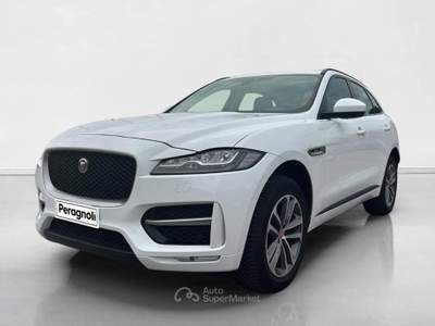 Jaguar F-Pace 2.0 D 180 CV AWD aut. R-Sport Bianco usata Monteriggioni