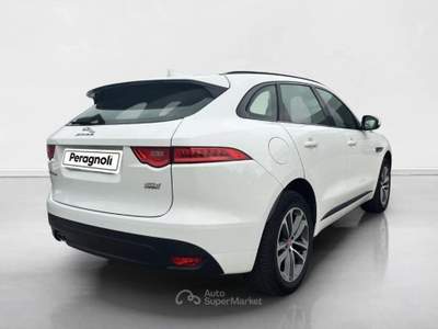 Jaguar F-Pace 2.0 D 180 CV AWD aut. R-Sport Bianco usata Monteriggioni