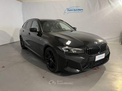 BMW Serie 3 320d d 48V Touring Msport IVA ESPOSTA Nero usata Monticello d'Alba