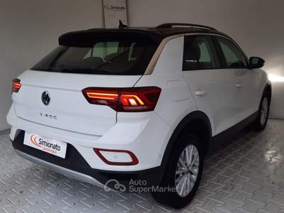 Volkswagen T-Roc 2.0 TDI SCR 150 CV DSG Life Bianco usata Resana