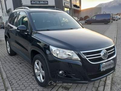 Volkswagen Tiguan 2.0 TDI DPF 4MOTION DSG UNIPRO  LIBR.TAGLIANDI Nero usata PIURO