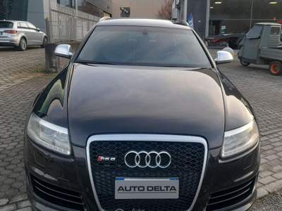 Audi RS 6 RS6 5.0 V10 qu. Avant MOTORE LAMBORGHINI Nero usata PIURO