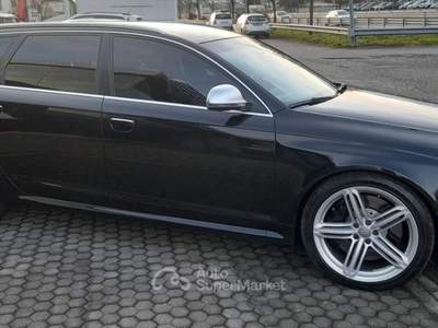 Audi RS 6 RS6 5.0 V10 qu. Avant MOTORE LAMBORGHINI Nero usata PIURO