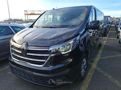 Renault Trafic dCi 150CV PL L2 9 posti PRONTA CONSEGNA IVA ESPOST Nero usata Sant'Angelo in vado