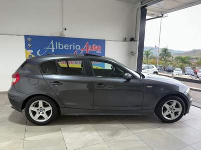 BMW Serie 1 120d d cat 5 porte Futura Grigio usata ADRANO