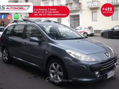 Peugeot 307 Peugeot 307 1.6 HDi 110CV Station Mix Australian Unicoproprietario Grigio usata Torino