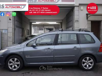 Peugeot 307 Peugeot 307 1.6 HDi 110CV Station Mix Australian Unicoproprietario Grigio usata Torino