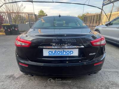 Maserati Ghibli Ghibli 3.0 V6 ds 275cv auto TETTO Nero usata Torino