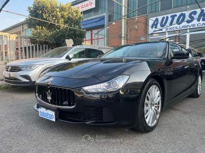 Maserati Ghibli Ghibli 3.0 V6 ds 275cv auto TETTO Nero usata Torino