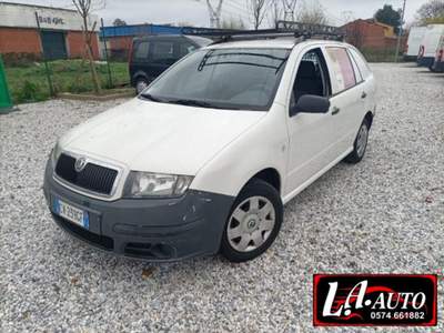 Skoda Fabia wagon 1.9 sdi van fabia wagon 1.9 sdi van Bianco usata Prato