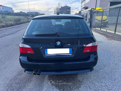 BMW Serie 5 525i 525 525i cat xDrive Touring Futura Blu/Azzurro usata Mentana