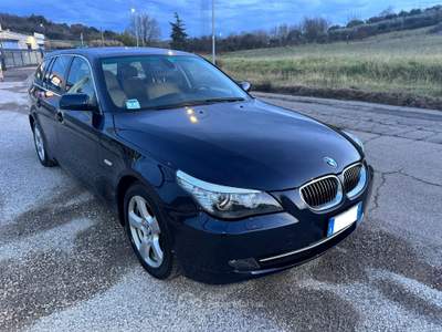 BMW Serie 5 525i 525 525i cat xDrive Touring Futura Blu/Azzurro usata Mentana