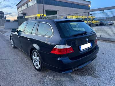 BMW Serie 5 525i 525 525i cat xDrive Touring Futura Blu/Azzurro usata Mentana