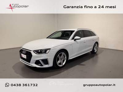 Audi A4 AVANT 40 TDI MHEV QUATTRO S-TRONIC S LINE EDITION Bianco usata San Fior
