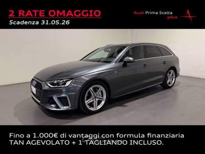Audi A4 AVANT 40 TDI MHEV QUATTRO S-TRONIC S LINE EDITION Grigio usata San Fior