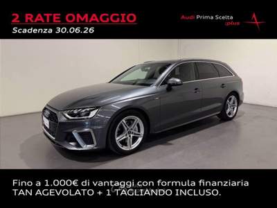 Audi A4 AVANT 40 TDI MHEV QUATTRO S-TRONIC S LINE EDITION Grigio usata San Fior