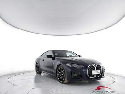 BMW Serie 4 430dA Serie 4 d Coupe mhev 48V xdrive Msport auto Blu/Azzurro usata Corciano