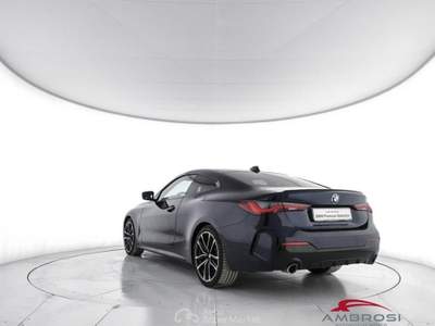 BMW Serie 4 430dA Serie 4 d Coupe mhev 48V xdrive Msport auto Blu/Azzurro usata Corciano