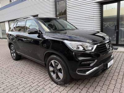SsangYong Rexton 2.2 e-xdi 4wd TELECAMERA POST. PELLE FULL OPTIONAL Nero usata Monza