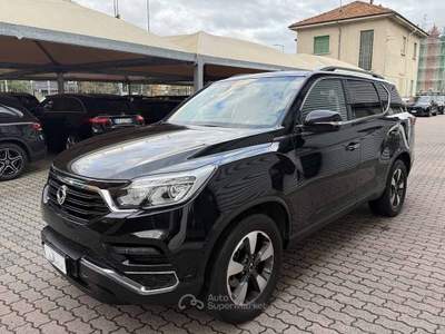 SsangYong Rexton 2.2 e-xdi 4wd TELECAMERA POST. PELLE FULL OPTIONAL Nero usata Monza