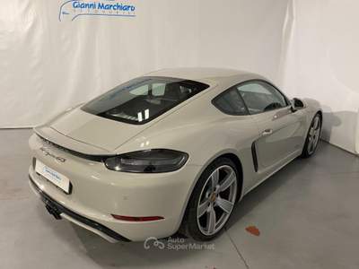 Porsche 718 Cayman 2.5 GTS PDK -SEDILI CARBONIO-VOLANTE GT Grigio usata Monticello d'Alba