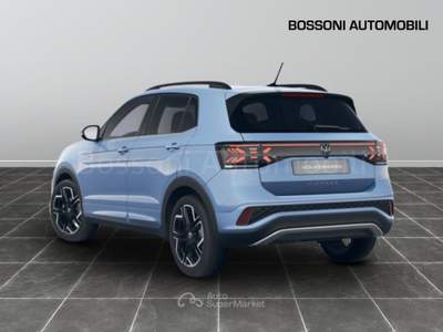 Volkswagen T-Cross 1.0 tsi 115cv r-line plus Blu/Azzurro usata Cremona