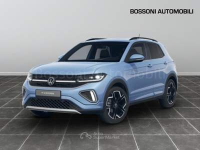 Volkswagen T-Cross 1.0 tsi 115cv r-line plus Blu/Azzurro usata Cremona