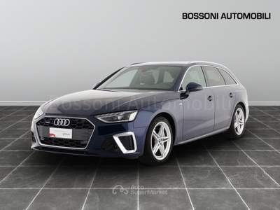 Audi A4 avant 40 2.0 tdi mhev 204cv s line edition quattro s tronic Blu/Azzurro usata Cremona