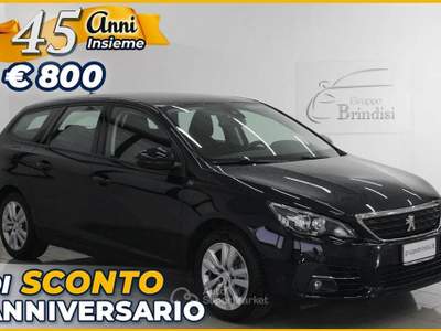 Peugeot 308 308 BlueHDi 130 EAT6 S&S SW Business Nero usata Potenza