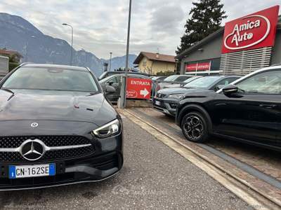 Mercedes-Benz Classe C C 220 d Mild hybrid S.W. 4Matic Premium Nero usata Lavis