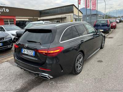Mercedes-Benz Classe C C 220 d Mild hybrid S.W. 4Matic Premium Nero usata Lavis