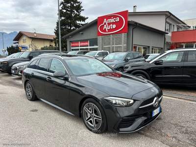 Mercedes-Benz Classe C C 220 d Mild hybrid S.W. 4Matic Premium Nero usata Lavis