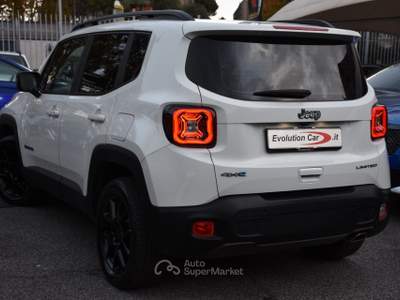 Jeep Renegade 1.3 T4 190CV PHEV 4xe AT6 Limited **PACK LED** Bianco usata Roma