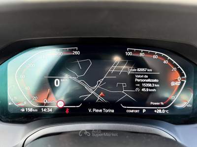 BMW Serie 3 320iA 318 2.0 Benzina 156CV E6 Automatica - 2022 Nero usata Roma