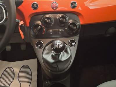 Fiat 500  Arancione usata Oleggio