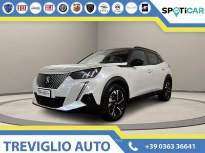 Peugeot 2008 motore elettrico 136 CV GT Pack TETTO APRIBILE Bianco usata Fara Gera d'Adda