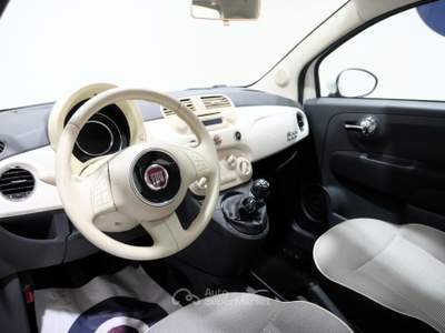 Fiat 500 1.2 GPL EASYPOWER LOUNGE NEOPATENTATI Bianco usata Brescia