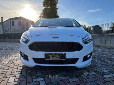 Ford S-Max 2.0 TDCi 150CV S&S Powershift 7p.ti ST-Line Busine Bianco usata Zero Branco