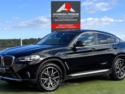 BMW X4 XDrive 20d 190cv 48V X-Line (Pelle/APP/LED) Nero usata Castellaneta