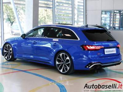 Audi RS 4 RS4 AVANT 2.9 TFSI QUATTRO 450CV TIPTRONIC Blu/Azzurro usata Quinzano D'oglio