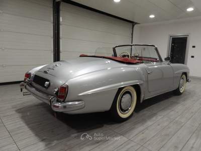 Mercedes-Benz 190 SL TYPE 121.040 - CON HARD TOP (1961) Argento usata Grumello del Monte