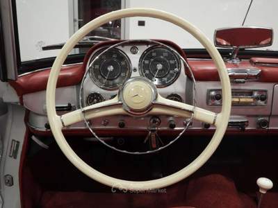 Mercedes-Benz 190 SL TYPE 121.040 - CON HARD TOP (1961) Argento usata Grumello del Monte
