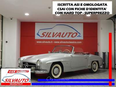 Mercedes-Benz 190 SL TYPE 121.040 - CON HARD TOP (1961) Argento usata Grumello del Monte