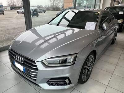 Audi A5 A5 Coupe  2.0 tdi Sport VIRTUAL 190cv s-tronic E6b Argento usata ROVIGO
