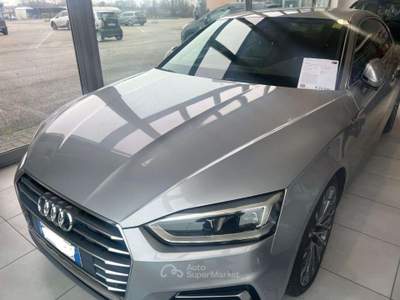 Audi A5 A5 Coupe  2.0 tdi Sport VIRTUAL 190cv s-tronic E6b Argento usata ROVIGO