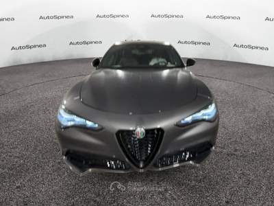 Alfa Romeo Stelvio Stelvio 2.2 Turbodiesel 210 CV AT8 Q4 Veloce #tetto #clega21"black Grigio usata Spinea