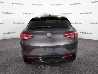 Alfa Romeo Stelvio Stelvio 2.2 Turbodiesel 210 CV AT8 Q4 Veloce #tetto #clega21"black Grigio usata Spinea