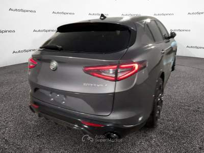 Alfa Romeo Stelvio Stelvio 2.2 Turbodiesel 210 CV AT8 Q4 Veloce #tetto #clega21"black Grigio usata Spinea