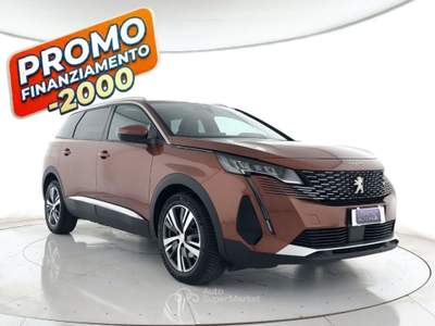 Peugeot 5008 5008 1.5 bluehdi allure s&s 130cv 7p.ti camera+app connect Marrone usata Ghedi