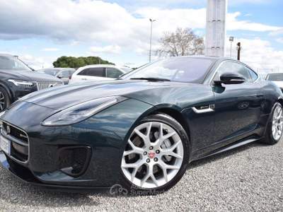 Jaguar F-Type 2.0 aut. Coup&eacute; R-Dynamic Verde usata Montalto di Castro